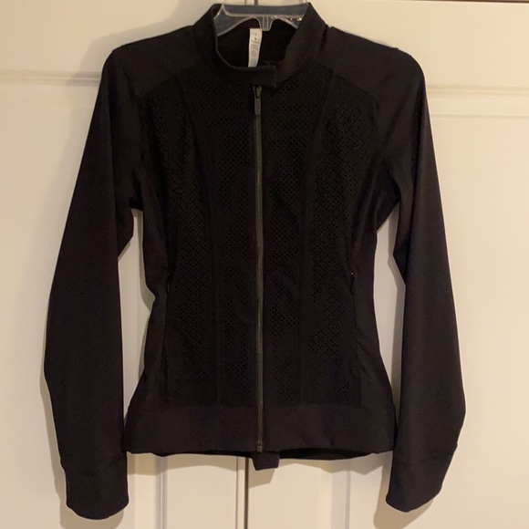 LuLuLemon Get Your Peek On Black Jacket SIZE 4 - Picture 9 of 17